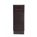 12 inch vanity cabinet brown, knockdown , Brown