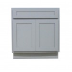 33 inch vanity cabinet grey, knockdown, Gray