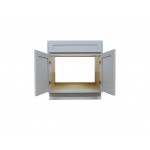 33 inch vanity cabinet grey, knockdown, Gray