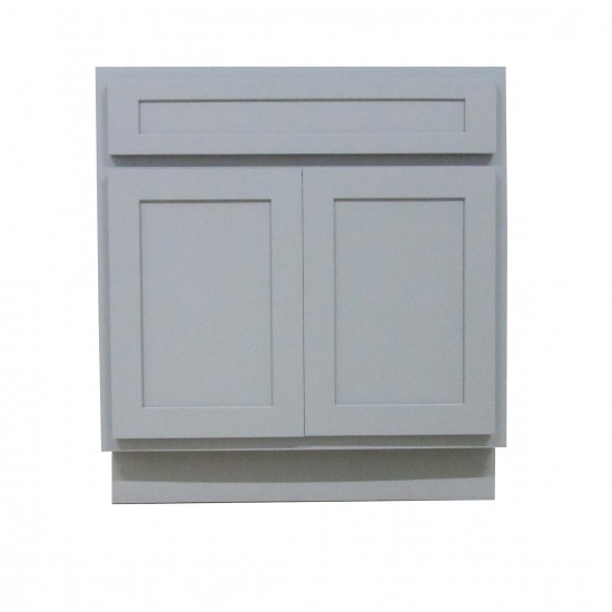 36 inch vanity cabinet grey, knockdown, Gray, VA4036G