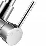 Freestanding faucet, shower head in polished chrome, Polished Chrome, VA2012-PC