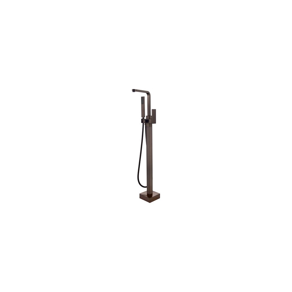 Freestanding faucet, shower head in oil-rubbed bronze, VA2016-ORB