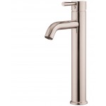 Single handle bathroom faucet brushed nickel, Brushed Nickel, VA10119A1-BN