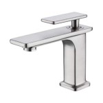 Vanity Art 6 5/16" Height Bathroom vessel Faucet,Chrome, Chrome, F40043