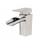 Vanity Art 6" Height Bathroom vessel Faucet,brushed nickel, Brushed Nickel