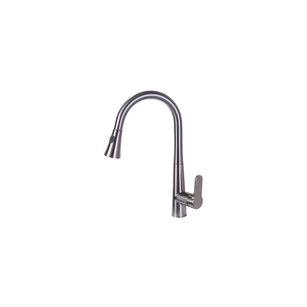 Vanity Art Pull out kitchen faucet, chrome, Chrome, F80006