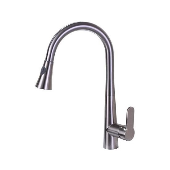 Vanity Art Pull out kitchen faucet, brushed nickel, Brushed Nickel, F80006 BN