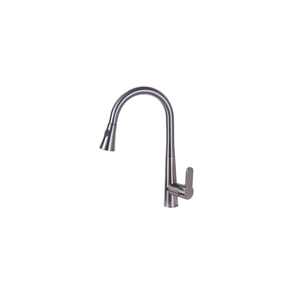 Vanity Art Pull out kitchen faucet, brushed nickel, Brushed Nickel, F80006 BN