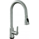 Vanity Art Pull out kitchen faucet, brushed nickel, Brushed Nickel, F80024 BN