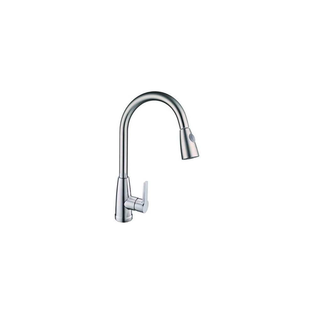 Vanity Art Pull out kitchen faucet, chrome, Chrome, F80099