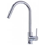 Vanity Art Pull out kitchen faucet, chrome, Chrome, F80105