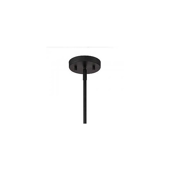 Vanity Art 5 - Light Drum Chandelier, Black/Brass, 20035BK+BD