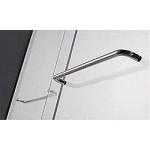 Glass 60" W X 72" H Bypass Framed Shower Door, Brushed Nickel, VARAE6072BN
