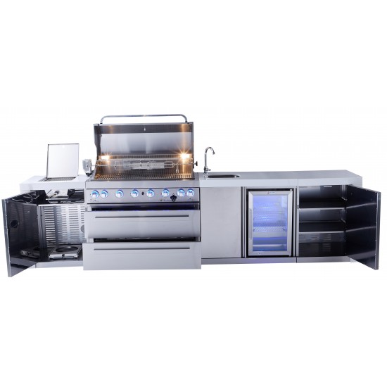 Mont Alpi 805 Deluxe Island with beverage center