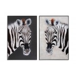 Bassett Mirror Zebra Positive and Negative Set of 2