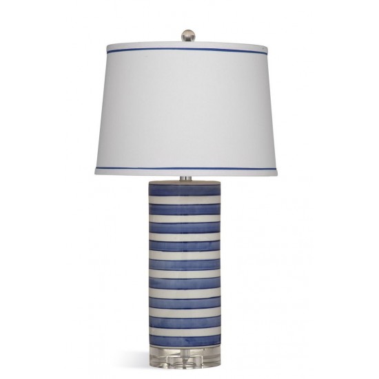 Bassett Mirror Regatta Stripe Table Lamp