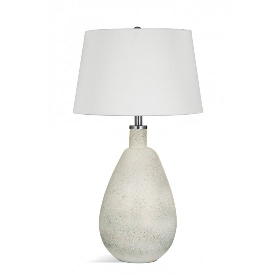 Bassett Mirror Table Lamp, Stone