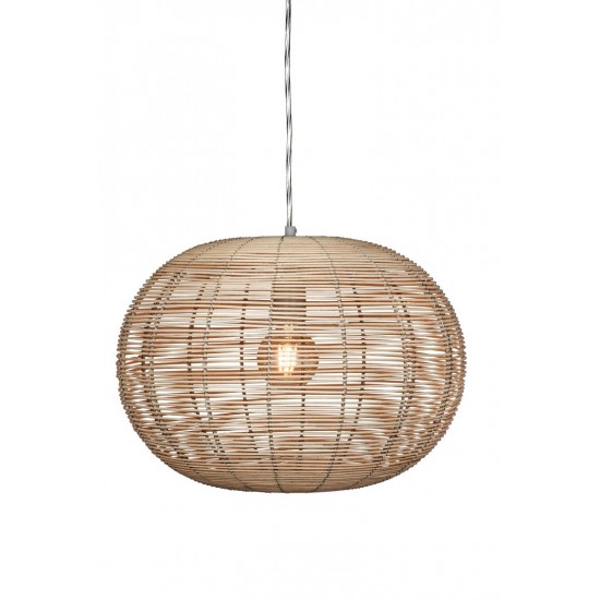 Bassett Mirror Rattan Pendant