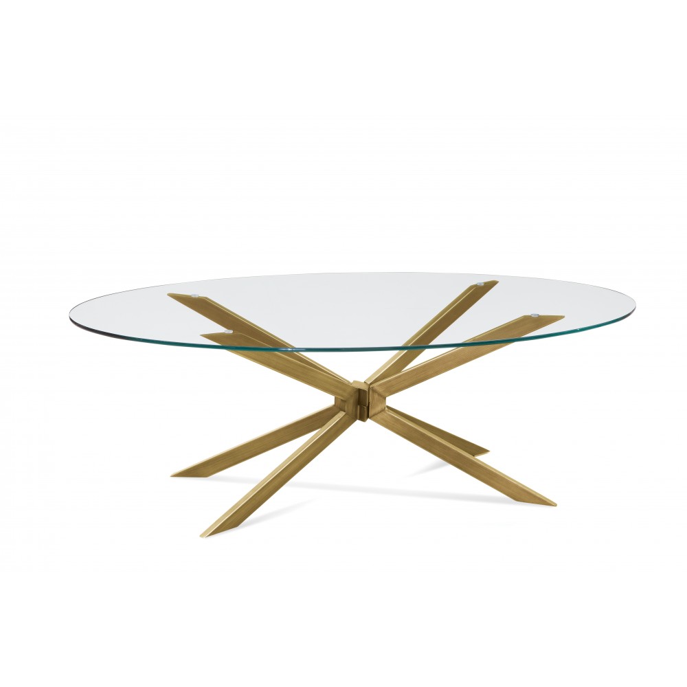 Bassett Mirror Tess Oval Cocktail Bassett Mirror Tess Oval Cocktail