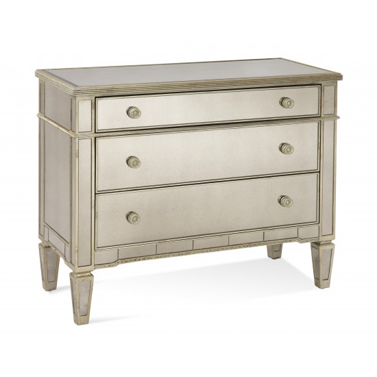 Bassett Mirror Borghese Mirrored Hall Chest