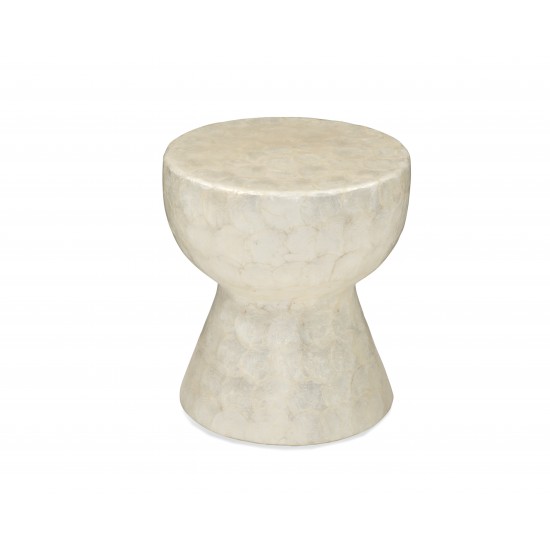 Bassett Mirror Capiz Accent Table