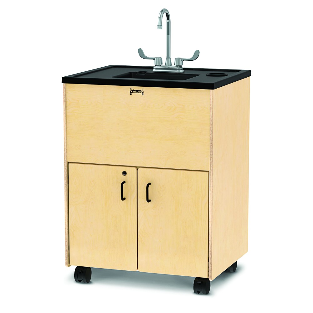 Jonti-Craft Clean Hands Helper Portable Sink - 38" Counter - Plastic Sink Jonti-Craft Clean Hands Helper Portable Sink - 38" Counter - Plastic Sink