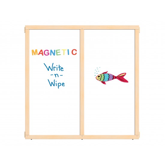 KYDZ Suite Panel - S-height - 48" Wide - Magnetic Write-n-Wipe