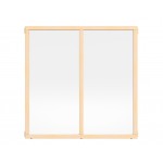 KYDZ Suite Panel - S-height - 48" Wide - See-Thru