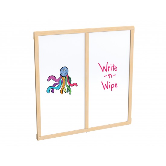 KYDZ Suite Panel - S-height - 48" Wide - Write-n-Wipe