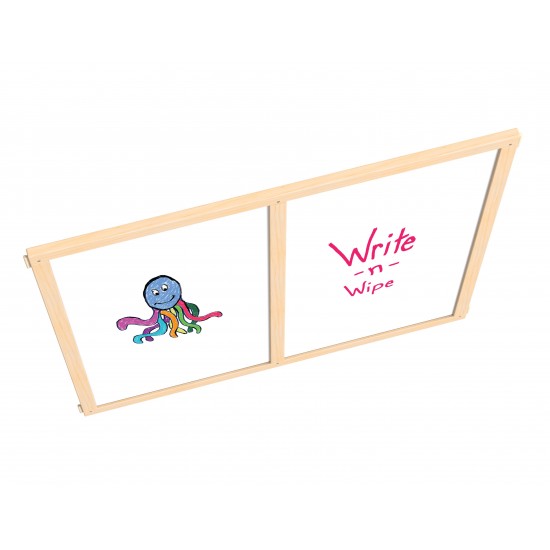 KYDZ Suite Panel - S-height - 48" Wide - Write-n-Wipe