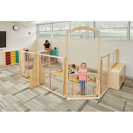 KYDZ Suite Panel - S-height - 48" Wide - Write-n-Wipe