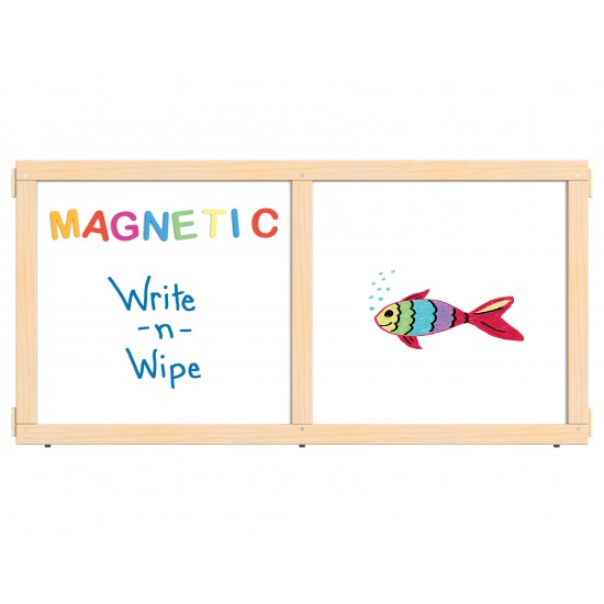 KYDZ Suite Panel - T-height - 48" Wide - Magnetic Write-n-Wipe