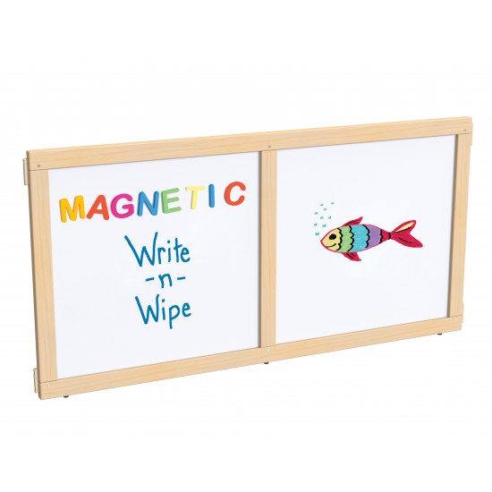 KYDZ Suite Panel - T-height - 48" Wide - Magnetic Write-n-Wipe