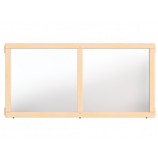 KYDZ Suite Panel - T-height - 48" Wide - Mirror