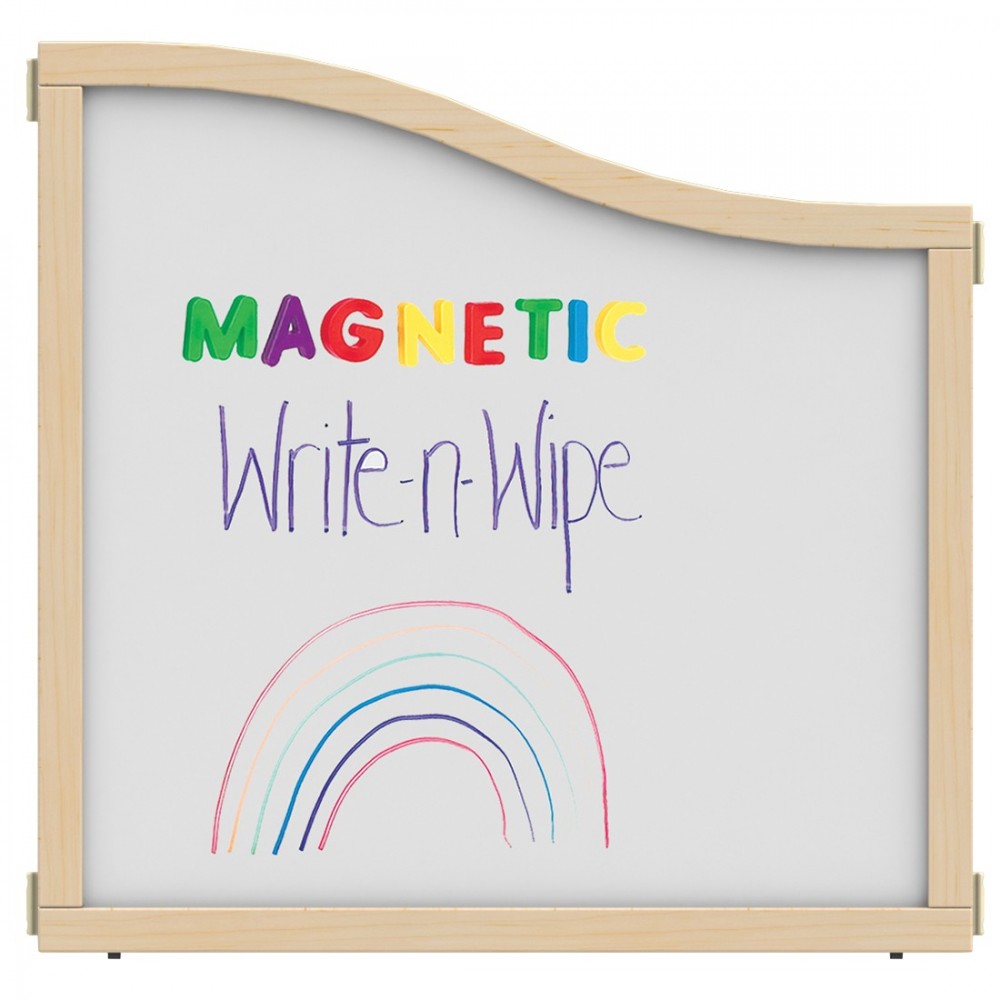 KYDZ Suite Cascade Panel - E To A-height - 36" Wide - Magnetic Write-n-Wipe