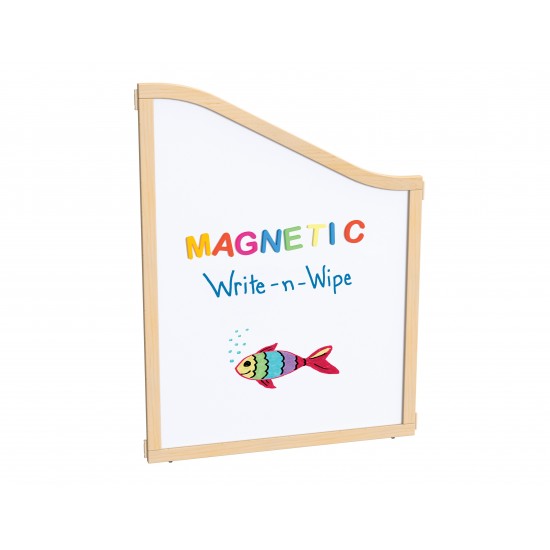 KYDZ Suite Cascade Panel - A to S-height - 36" Wide - Magnetic Write-n-Wipe