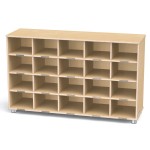 TrueModern Twenty-Cubbie Shelf