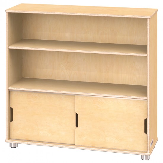 TrueModern Two-shelf Bookcase