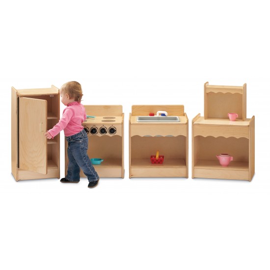 Jonti-Craft Toddler Contempo Kitchen 4 Piece Set