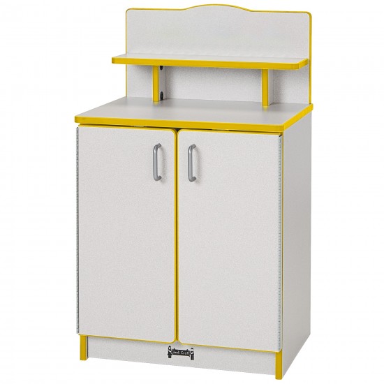 Rainbow Accents Culinary Creations Kitchen Cupboard - Yellow