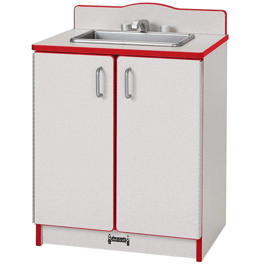 Rainbow Accents Culinary Creations Kitchen Sink - Red