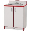 Rainbow Accents Culinary Creations Kitchen Sink - Red