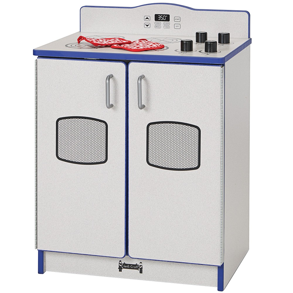 Rainbow Accents Culinary Creations Kitchen Stove - Blue