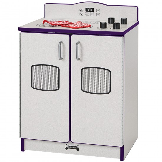 Rainbow Accents Culinary Creations Kitchen Stove - Purple