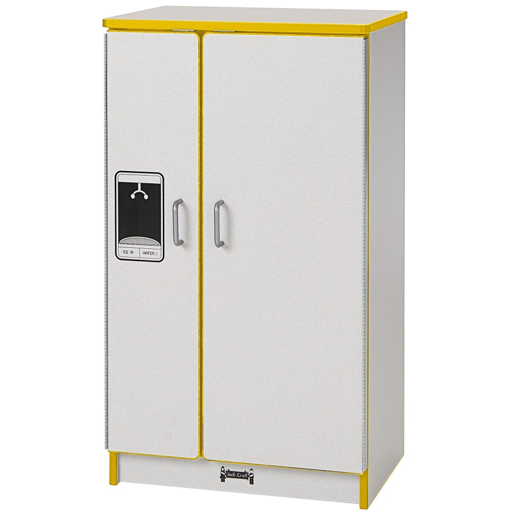 Rainbow Accents Culinary Creations Kitchen Refrigerator - Yellow