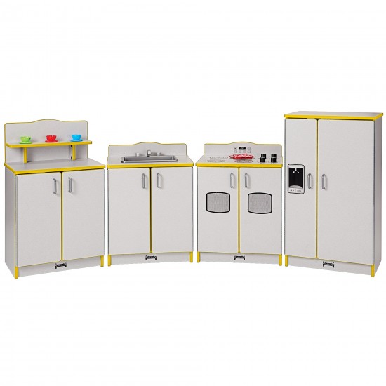 Rainbow Accents Culinary Creations Kitchen 4 Piece Set - Yellow