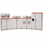 Rainbow Accents Culinary Creations Kitchen 4 Piece Set - Orange