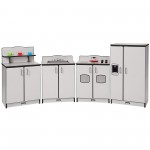 Rainbow Accents Culinary Creations Kitchen 4 Piece Set - Black