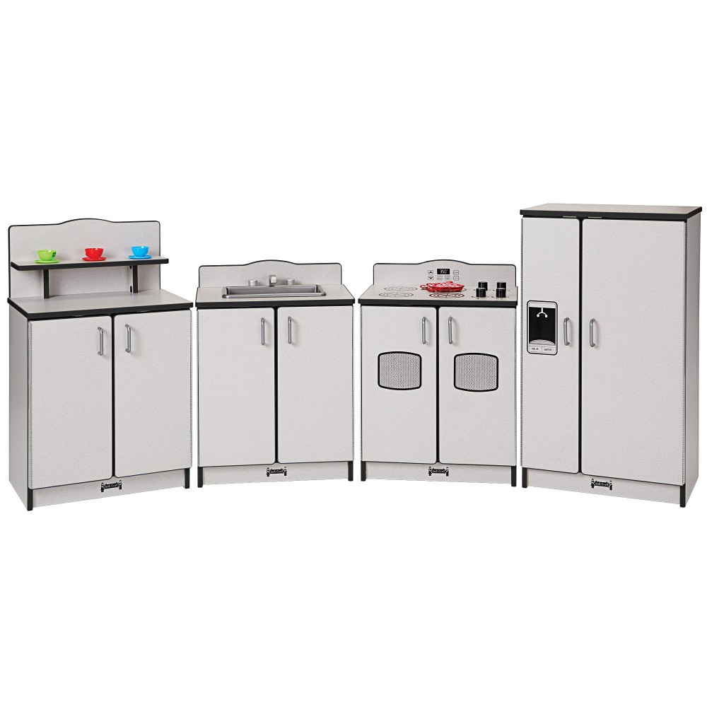 Rainbow Accents Culinary Creations Kitchen 4 Piece Set - Black Rainbow Accents Culinary Creations Kitchen 4 Piece Set - Black