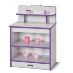 Rainbow Accents Toddler Kitchen Cupboard - Purple